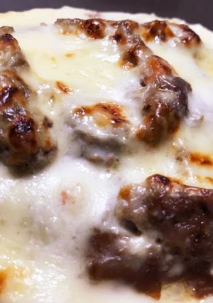 リメイク！ハンバーグカレードリア-レシピのメイン写真