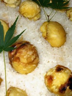☆焼き栗の土鍋炊き込みご飯☆-レシピのメイン写真