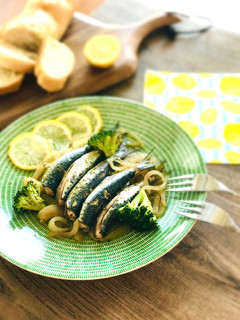 時短簡単☆いわしのレモンハーブ煮-レシピのメイン写真