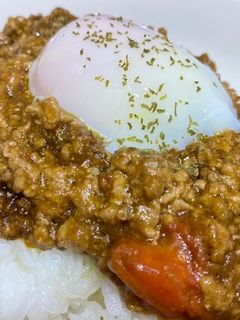 レンジで簡単キーマカレー-レシピのメイン写真