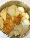 ミネラル煮干し粉おでん♪簡単漢方食養生