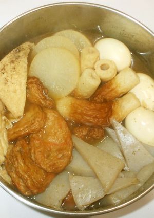 ミネラル煮干し粉おでん♪簡単漢方食養生-レシピのメイン写真