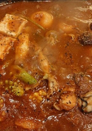 セロリが隠し味のトマト鍋-レシピのメイン写真
