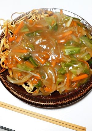 餡掛け焼きそば-レシピのメイン写真