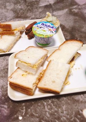 ふわとろ玉子のサンドイッチ-レシピのメイン写真