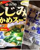 しじみわかめスープでチャーハン（炒飯）