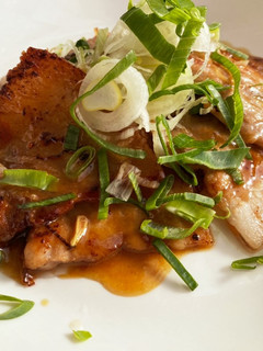 豚バラ肉のソテー 柚バターソース-レシピのメイン写真