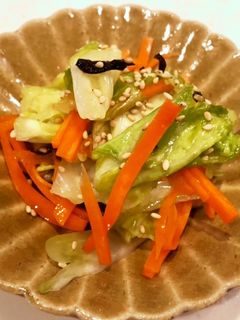 キャベツとにんじんの浅漬け-レシピのメイン写真