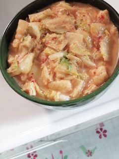 キムチうどん-レシピのメイン写真
