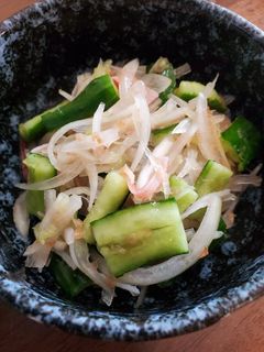 胡瓜と玉ねぎの梅肉和え★-レシピのメイン写真