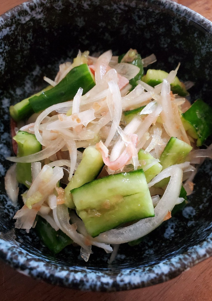 胡瓜と玉ねぎの梅肉和え★-レシピのメイン写真