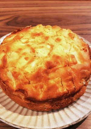 すぐできる！HMでしっとりりんごケーキ♡-レシピのメイン写真