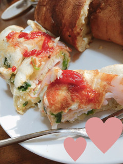 ほうれん草のハムチーズ包み焼き*°-レシピのメイン写真