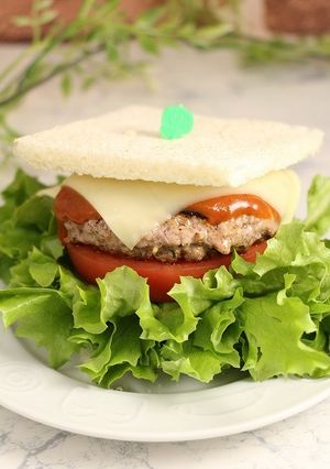 簡単！グルメチーズバーガー☆合挽き-レシピのメイン写真