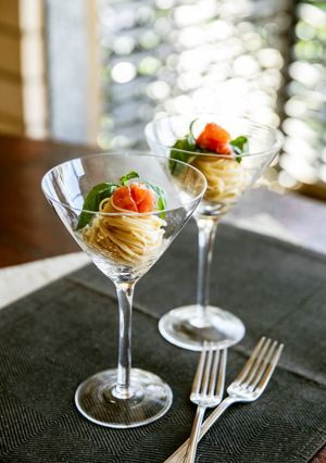 トマトとバジルの冷製パスタ-レシピのメイン写真