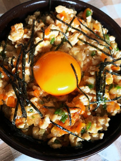 野菜入り鶏そぼろ丼★-レシピのメイン写真