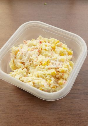 カニカマ＆コーン入りのポテトサラダ-レシピのメイン写真