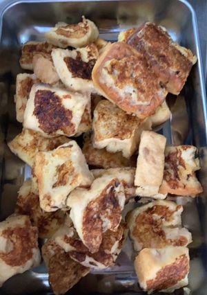 離乳食　バナナきな粉フレンチトースト-レシピのメイン写真