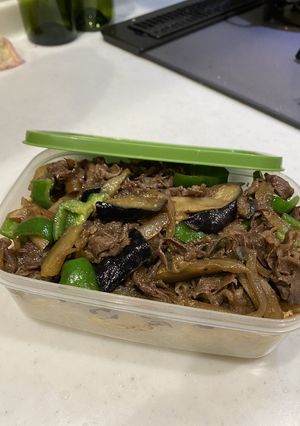 ヘルシー牛丼弁当-レシピのメイン写真