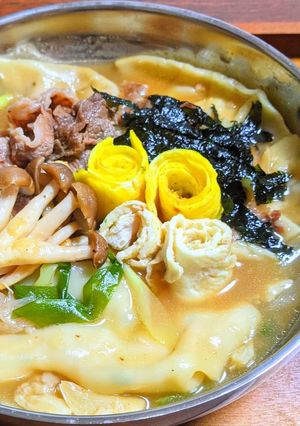 韓国お雑煮　トックマンドゥグク-レシピのメイン写真