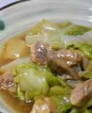とろみであったか「白菜と鶏肉の和風あん」