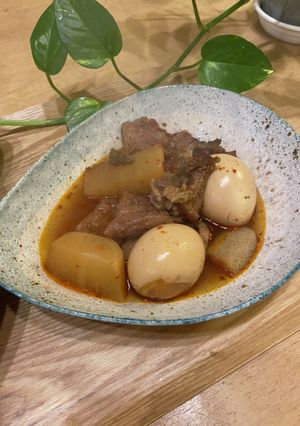 煮込んで美味しい牛すじ煮込み-レシピのメイン写真