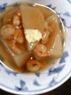 ★干しえびあんかけ・大根煮★-レシピのメイン写真