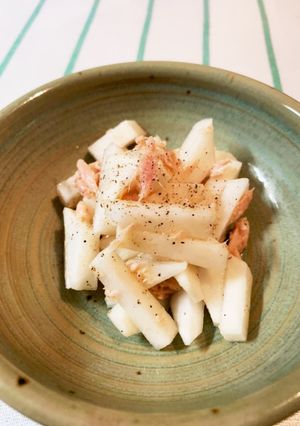 カブのツナ和え 〜ごま油風味〜-レシピのメイン写真