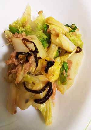 簡単すぎるレンチン白菜一品-レシピのメイン写真