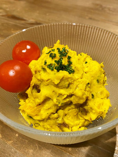 胡桃とクリームチーズのかぼちゃサラダ-レシピのメイン写真