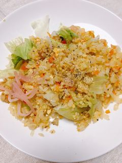 レタスチャーハン-レシピのメイン写真