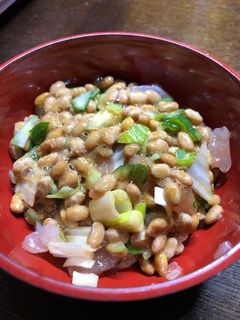 納豆マグロ丼-レシピのメイン写真