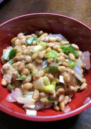 納豆マグロ丼-レシピのメイン写真