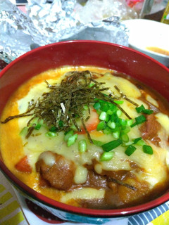 カレーチーズ丼-レシピのメイン写真