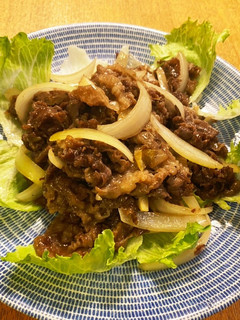 娘が作った★ゆず塩でさっぱり牛肉炒め-レシピのメイン写真