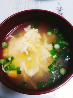 卵とコーンの中華スープ-レシピのメイン写真