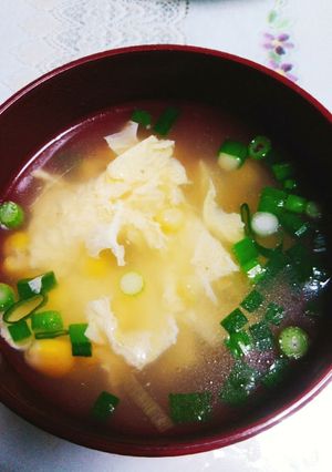 卵とコーンの中華スープ-レシピのメイン写真