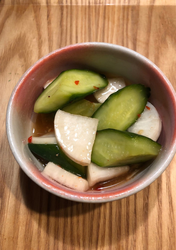 エスニック風！きゅうりと大根の酢の物！-レシピのメイン写真