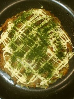 ミネラルお好み焼き♪簡単煮干しパウダー-レシピのメイン写真