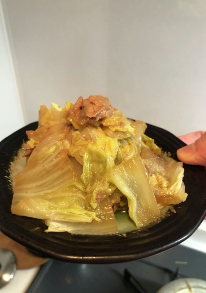 【超簡単10分】白菜とツナの煮物-レシピのメイン写真