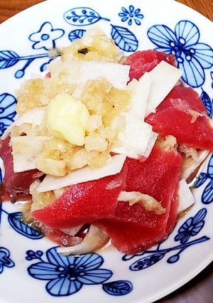 高たんぱく低カロリーまぐろのおろし和え-レシピのメイン写真