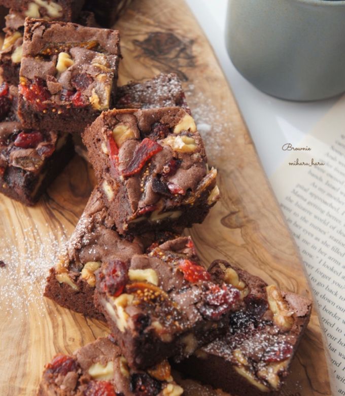 ブラウニー by miharuharu 【クックパッド】 簡単おいしいみんなの