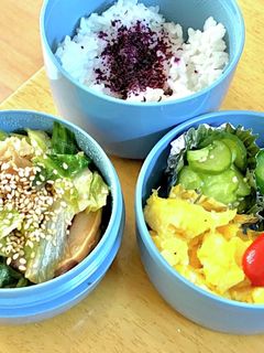 豚レタス!焼肉のタレ炒め タロの弁当75-レシピのメイン写真
