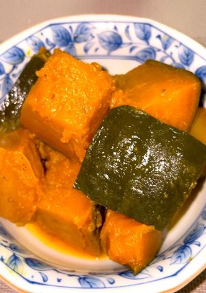 かぼちゃの煮物　創味　京の和風だし-レシピのメイン写真