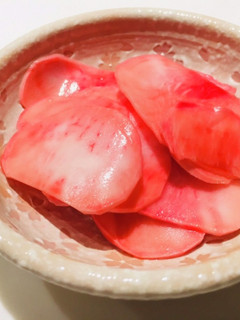 赤蕪の甘酢漬け-レシピのメイン写真