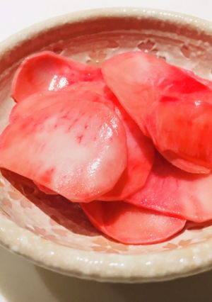 赤蕪の甘酢漬け-レシピのメイン写真