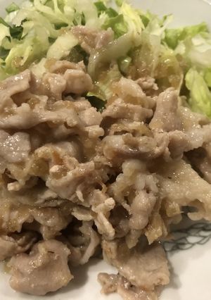 あっという間にさっぱり生姜焼き-レシピのメイン写真