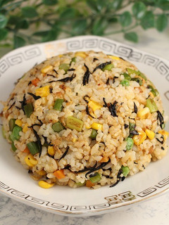 痛風対策!ひじきチャーハン-レシピのメイン写真