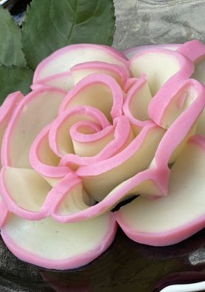 薔薇がめちゃ簡単！簡単かまぼこ飾り切り-レシピのメイン写真