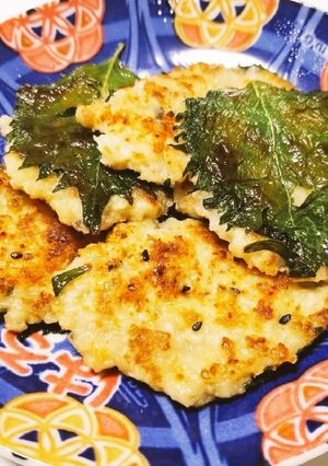 すり身せんべい!大葉と七味でおかずも肴も-レシピのメイン写真